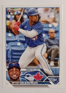 2023 Topps Update Series - #US293 - Wynton Bernard - Toronto Blue Jays - RC