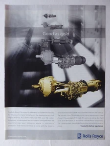 11/2003 PUB ROLLS-ROYCE T56 ENGINE ORIGINAL AD - Picture 1 of 1