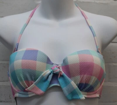 Ex Boux Avenue женщины розовый Португалия Multiway бандо бикини верх - размер 34B - Изображение 1 из 4