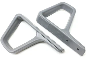 82-90 Camaro/Firebird Seat Belt Shoulder Guides Gray Pair *HT20549799/HT20549798 - Picture 1 of 4