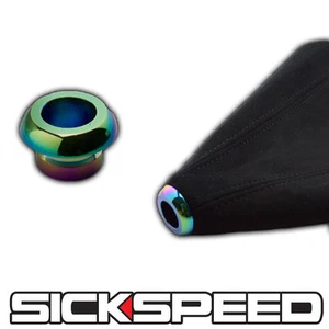 HIGH QUALITY NEO CHROME SICKSPEED TOPPER RING FOR SHIFT BOOT UNIVERSAL P4 - Picture 1 of 1