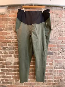 Maurice’s Maternity Army Green Over-Belly Maternity Jegging Plus Size 22w - Picture 1 of 16