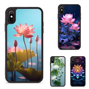 beautiful lotus flowers For Motorola Moto Google Pixel OnePlus Protective - Picture 1 of 25