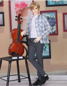 New clothes wig Hair Shoes For 1/4 BJD Doll Iple Fid Rex A - Picture 1 of 6