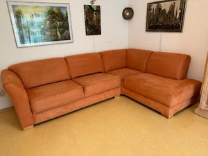 Segmüller Ecksofa mit Schlaffunktion - Couchgarnitur, Eckcouch, L-Form Couch - Bild 1 von 10