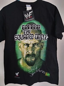 Rare NWT Vtg 2000 WWF Stone Cold Steve Austin Enter the Circle Boys Shirt XL - Picture 1 of 6