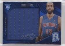 2013-14 Panini Spectra Rookie Jumbo Jerseys /75 Luigi Datome #14 Rookie RC
