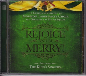 Rejoice & Be Merry by Mormon Tabernacle Choir (CD, 2008) Latter-day Saint cd NEW - Picture 1 of 2