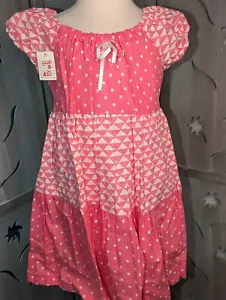 NEW Handmade Girl's Summer Dress - Size 5 Easter spring Cute - Picture 1 of 2