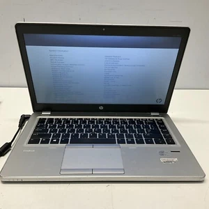 HP EliteBook Folio 9470m 14" Intel Core i7-3687U 2.1GHz 8GB NO HDD/OS Laptop - Picture 1 of 10