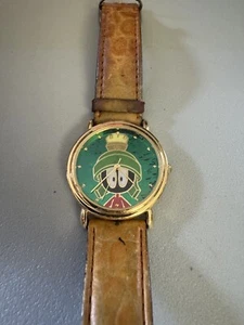 1994 VINTAGE MARVIN THE MARTIAN QUARTZ WATCH - Picture 1 of 3
