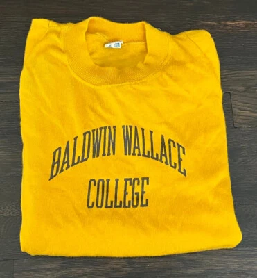 Vintage Kids Boys Baldwin Wallace College Champion 1980s Jersey Shirt XL - Image 1 of 4