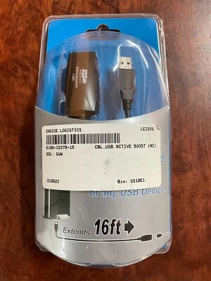 DataPro UBX2-15C 16FT USB 2.0 ACTIVE BOOSTED EXTENTION CABLE - Image 1 of 2