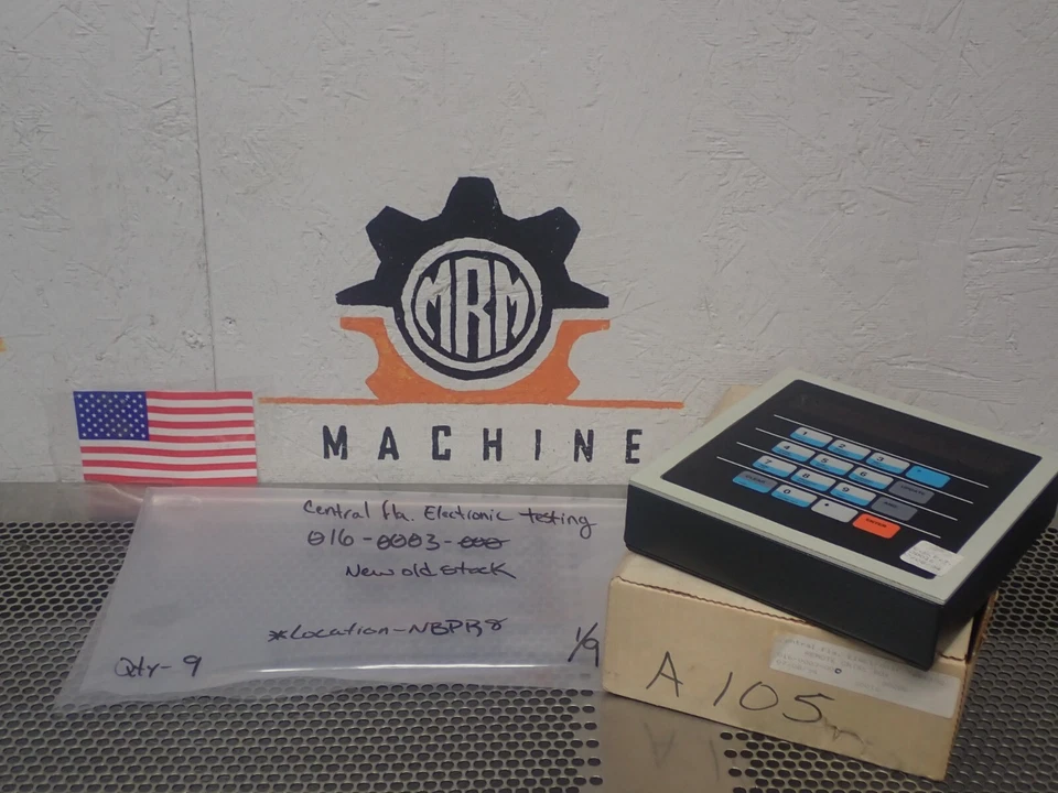 Central Fla. Electronic Testing 016-0003-000 Remote Control Box New Old Stock - Image 1 of 4