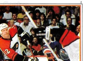 1985-86 O-Pee-Chee Stickers #002-0 Don Jackson, Mark Messier, Tim Kerr - Picture 1 of 1
