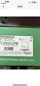SCHNEIDER METSERD192 POWERLOGIC NEW IN BOX Ion 9000 9240 Screen HMI Square D - Picture 1 of 4