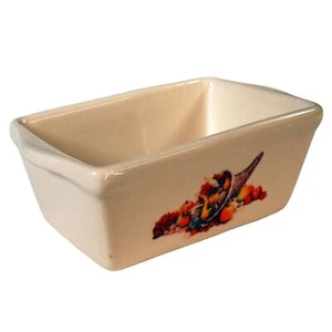 Halloween : Mini Fall Themed Ceramic Pan - cornucopia - thanksgiving - Picture 1 of 2
