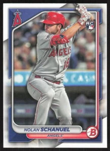 2024 Bowman #81 Nolan Schanuel Los Angeles Angels - Picture 1 of 2
