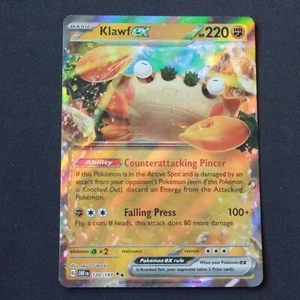 Pokemon SV03: Obsidian Flames Double Rare Holofoil Klawf ex 120/197 NM - Picture 1 of 2