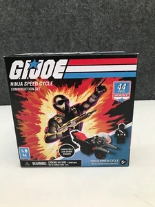 GI Joe Ninja Speed Cycle set costruzioni 44 pezzi con personaggio Hasbro nuovo con scatola - Foto 1 di 5