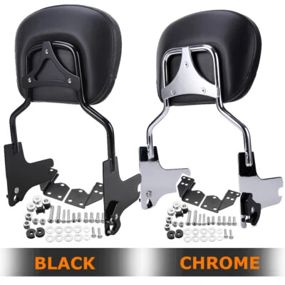 Backrest Sissy Bar / Docking For Harley Road King Street Electra Glide 1997-2008 Foto 1 de 4