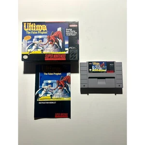 Ultima The False Prophet (SNES Super Nintendo)Works Complete CIB🔥Nice Shape! - Picture 1 of 6