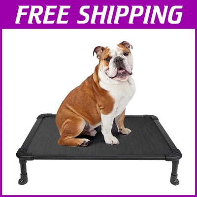 Chew-Proof Elevated Dog Bed - Durable Outdoor Cot with Rustless Aluminum Frame - Image 1 of 4