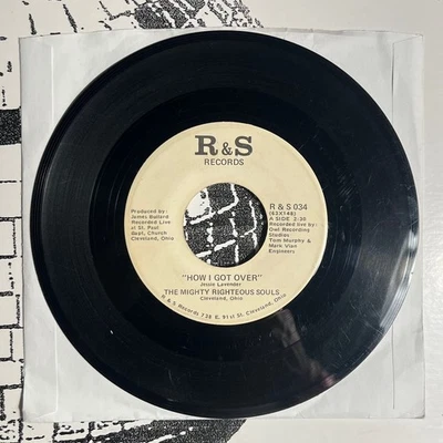 MIGHTY RIGHTEOUS SOULS How I Got Over 7” deep soul gospel R & S Records 1976 - Image 1 of 2