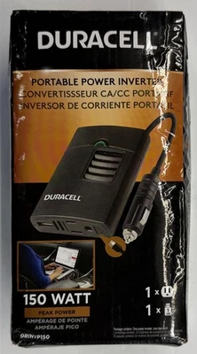 Duracell "Portable Power Inverter" 150 Watt (DRINVP150) - Image 1 of 4