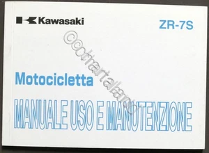 Manuale uso e manutenzione moto Kawasaki ZR-7S - ed. 2002 - Foto 1 di 1