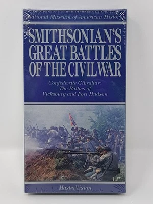 Smithsonian's Great Battles of the Civil War 1995 vhs tape Vicksburg Port Hudson - Image 1 of 4
