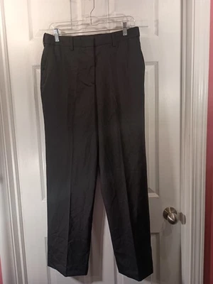 Edwards Poly Wool Woven Pants Workwear Size 10 Black - Image 1 of 4