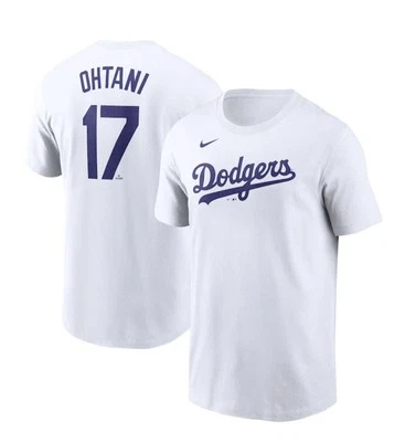Camiseta Shohei Ohtani Los Angeles Dodgers Nike 2024 Fusible Nombre y Número Blanca XL Foto 1 de 4