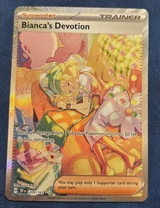 Pokémon Bianca's Devotion 209/162 Sv05: Temporal Forces Holo SIR Near Mint NM - Picture 1 of 3
