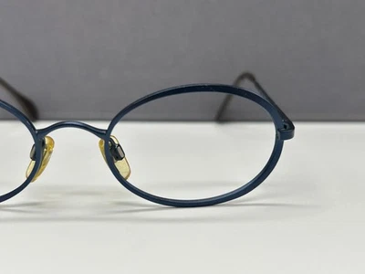 Girgio Armani Eyeglasses Frames woman Round Small Blue Oval 277 1013 - Image 1 of 4