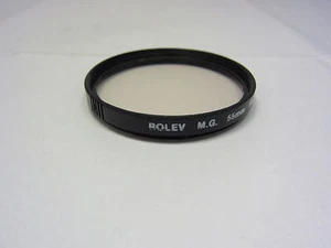Used ROLEV 55mm M.G. SKY Lens Filter Skylight 1A Made in Japan 6407057 - Picture 1 of 3