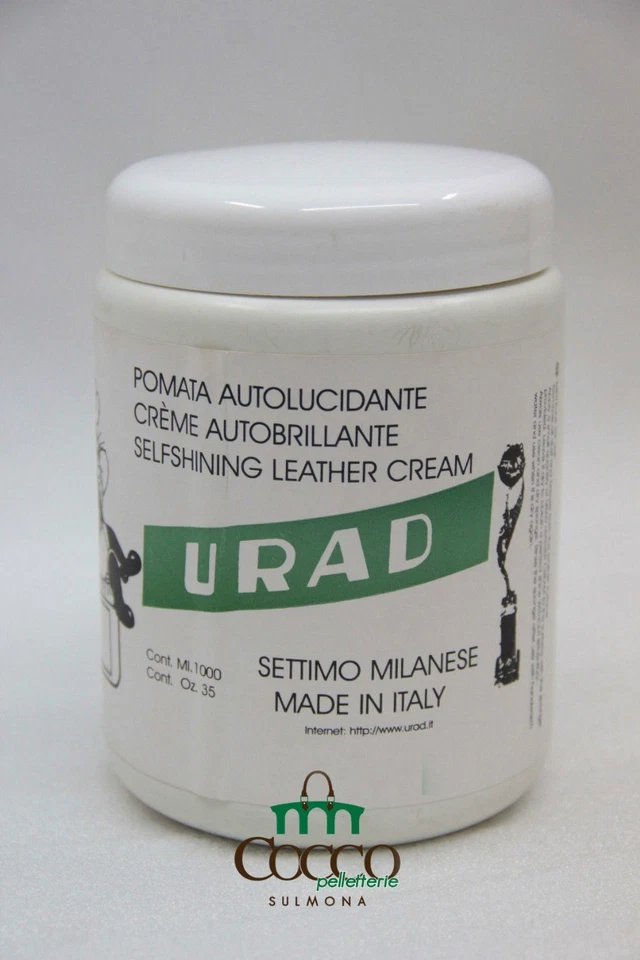 CREMA URAD AUTOLUCIDANTE POMATA x PULIZIA PELLE,ECOPELLE LEGNO NATURALE ML 1000 - Image 1 of 1