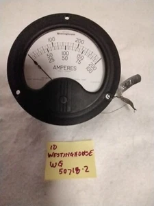 Westinghouse Meter Panel WG-50718-2 0-200 DC Amps - Picture 1 of 8