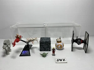 Micro Machines Star Wars JIX Flare, Tie Fighter yoda Mini figures - Bundle - Picture 1 of 10