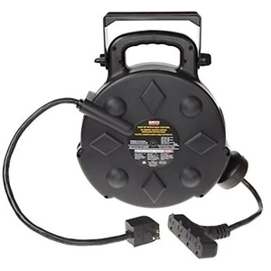 Bayco SL-8906 Cord Reel, Black - Picture 1 of 2