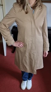 Beige women's Charles Tyrwhitt rain Coat Mac size 12. Mint condition 💯 - Picture 1 of 7