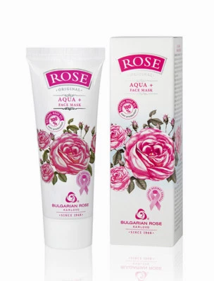 Intensive Hydrating Moisturising Face mask with Bulgarian Rose oil + Hyaluron - Image 1 of 2