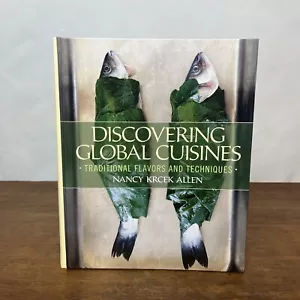 Discovering Global Cuisines by Nancy Krcek-Allen Hardcover Like new - Foto 1 di 15