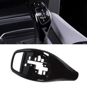Auto Schaltknauf Blende Abdeckung Glänzend Schwarz Für BMW X6 F16 2015–2019 - Picture 1 of 10