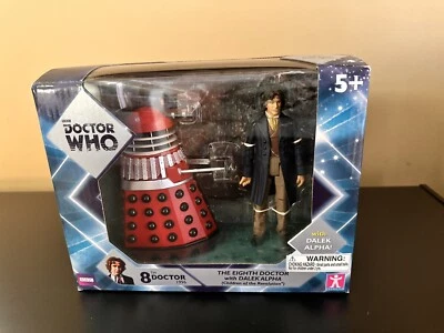Figuras de Doctor Who El Octavo Doctor con Dalek Alpha Hijos de la Revolución Foto 1 de 4