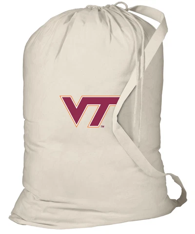 Virginia Tech Laundry BagsVirginia Tech Clothes Bag w/ SHOULDER STRAP! Cover