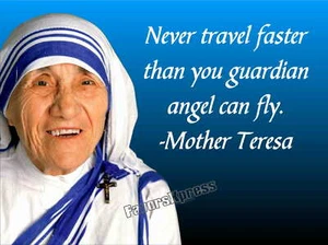 Madre Teresa de Calcuta IMÁN ~ REGALO Católico 4 x 3 pulgadas - Imagen 1 de 1