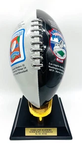 Danbury Mint Oakland Raiders NFL Football Dynasty Trophy Super Bowl Champions - Picture 1 of 5