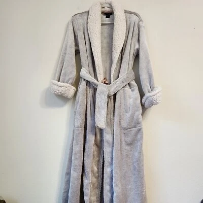 Bata Sherpa Mujer Natori Talla S, Rosa Púrpura Claro, Esponjosa, Cómoda, Clásica Foto 1 de 4