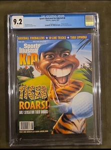 TIGER WOODS SPORTS ILLUSTRATED FOR KIDS - AUGUST 1997 - TIGER ROARS CGC 9.2 - Picture 1 of 2